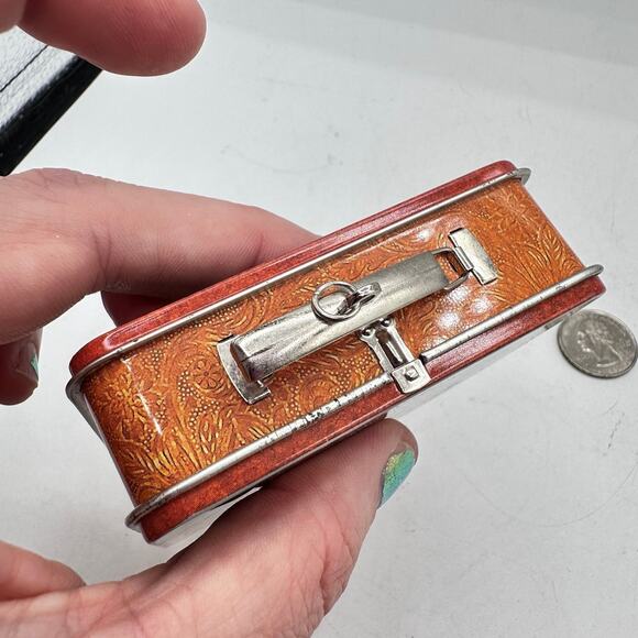 Vintage Hallmark Ornament 2000 Hopalong Cassidy Mini Metal Lunchbox thermos - Picture 8 of 9